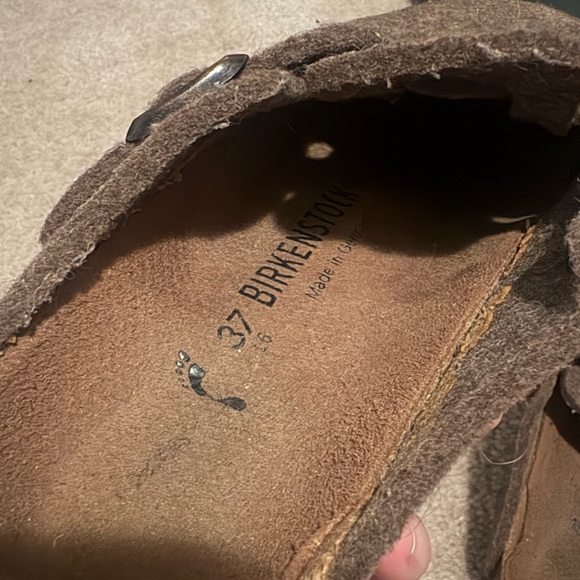 Birkenstock Brown Slippers - Picture 3 of 7